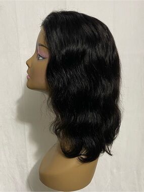 14" HD 4x4 Lace Closure Wig Human Hair Body Wave Glueless Bob PreCut Wear & Go